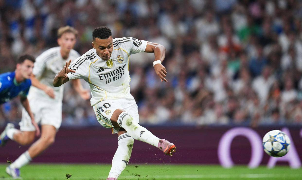 欧冠狂热夜!姆巴佩5战狂轰6球领跑射手榜!皇马2-1击败法甲劲旅马赛 欧冠狂热夜!姆巴佩5战狂轰6球领跑射手榜!皇马2-1击败法甲劲旅马赛