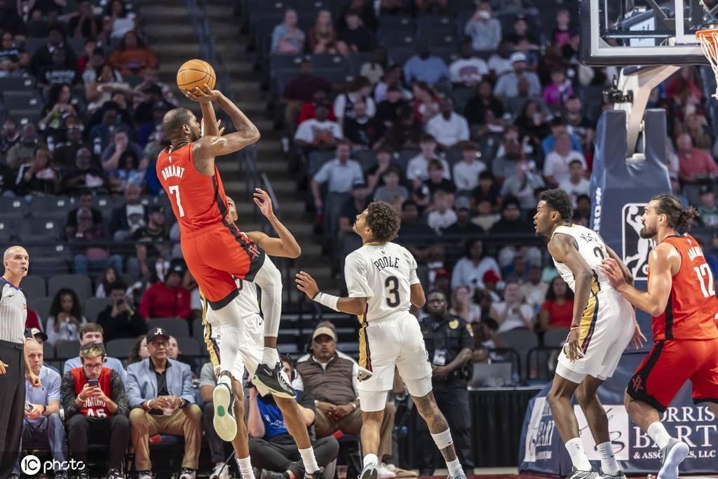 季前赛-杜兰特15分锡安13+4 火箭险胜鹈鹕 季前赛-杜兰特15分锡安13+4 火箭险胜鹈鹕